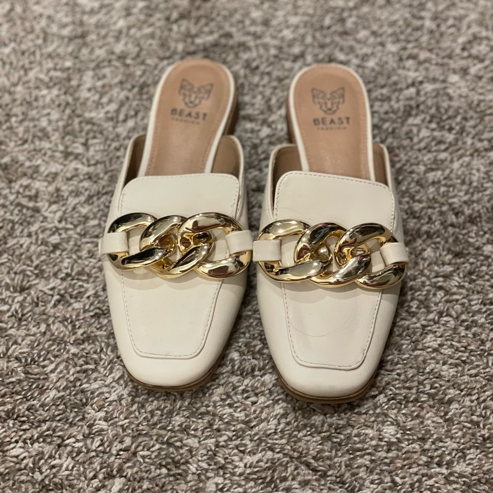 Never worn Size 7.5 Mules